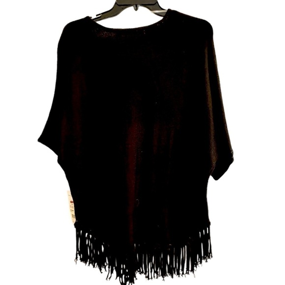 Women’s Sweater Poncho by NY Collection - Size S - NWT - Picture 2 of 7